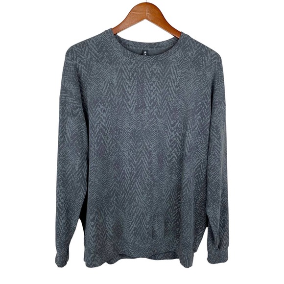 Athleta Tops - Athleta Studio to Street Splatter Pullover Sweatshirt Grey Women’s M